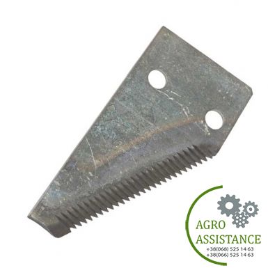 44104000-RM Сегмент ножа жатки крайній лівий (41796.04), 1030 | Agro Assistance