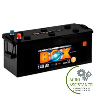 6СТ-140 (3) (+ зліва) Акумулятор 6СТ-140 Energy Box (пр-во Мегатекс) | Agro Assistance