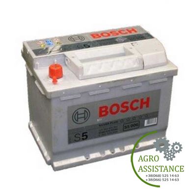6СТ-63 (0092S50060) (+ зліва) Акумулятор 6СТ-63 необслуж. (Пр-во BOSCH) | Agro Assistance
