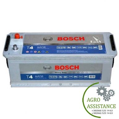 6СТ-140 (0092T40760) (+ зліва) Акумулятор 6СТ-140 необслуж. (З бурти внизу) (пр-во BOSCH) | Agro Assistance