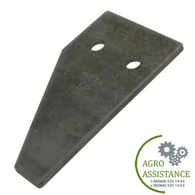 615306.0 Полусегмент ножа жатки крайній Claas (Оригінал) | Agro Assistance