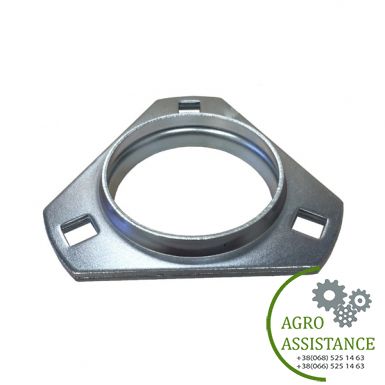H103265-GR Корпус подшипника фланцевый (H161529/FTR372/72MSTR/84414985), JD, NH |Agro Assistance | Agro Assistance