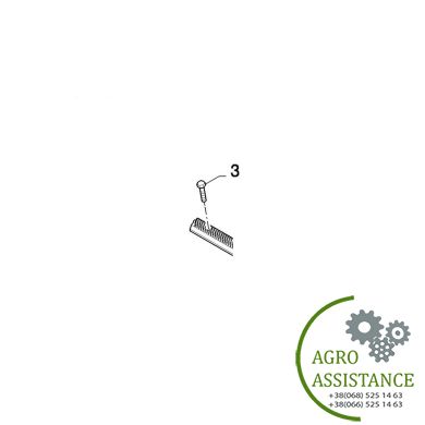 385376 Болт крепления бича CNH |Agro Assistance