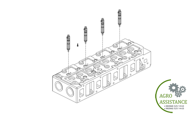Форсунки YTO-X804