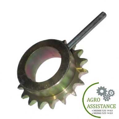 808-287C Зірочка 50B19C2 з отвором 2 ", палець стопорний-5/16", GP | AgroAssistance