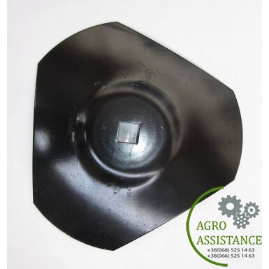 87401019CNH Диск бороны 22"х5мм треугол., RMX370 |Agro Assistance