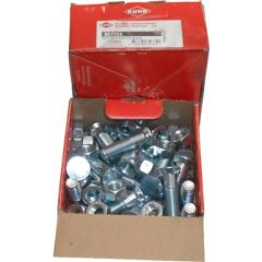 901124 Комплект болтов с гайками (9941124) М12х45 (25 шт.), КУН |Agro Assistance