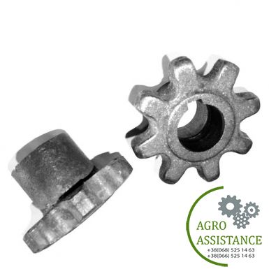 КТУ 00960001 Звездочка вала ведущая (роликовая цепь) (z=8) КТУ-10 |Agro Assistance | Agro Assistance