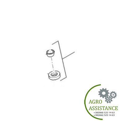 368728A1 Подшипник трения (в комплекте) кулака поворотного CNH | Agro Assistance