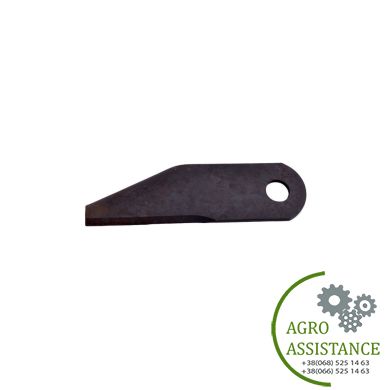 87031978 Нож угловой измельчителя подвижный правый (CX,CR) 87031978 |Agro Assistance