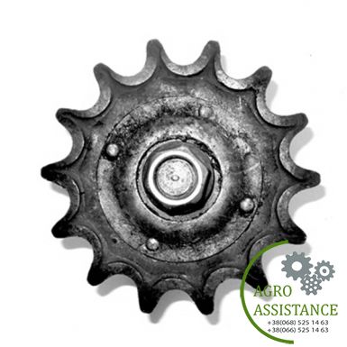 КТУ 00.960-01 Звездочка натяжная (z=14, t=25.4) в сб. КТУ-10 |Agro Assistance | Agro Assistance