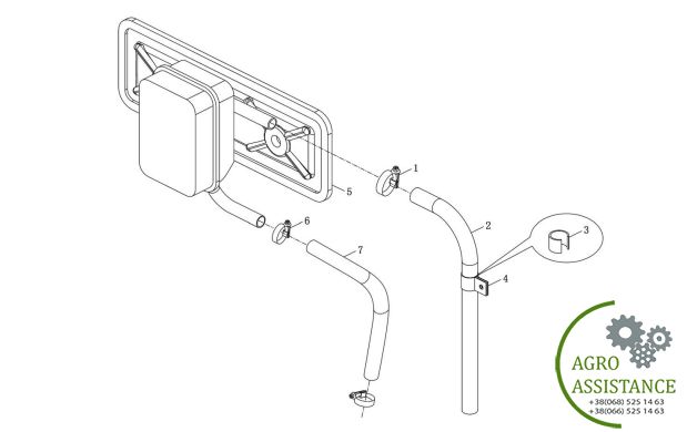Вентиляция картера YTO-X904