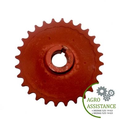 КТУ 9-15 Зірочка приводу качалки столу (z = 28, t = 19,05, д = 30мм) КТУ-10 | Agro Assistance | Agro Assistance