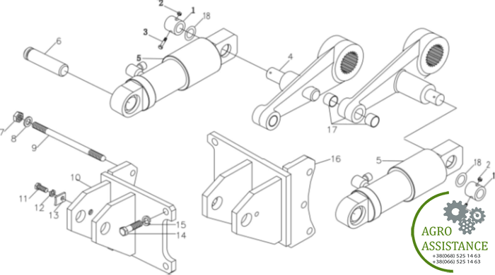 Подъемный узел YTO-X1204