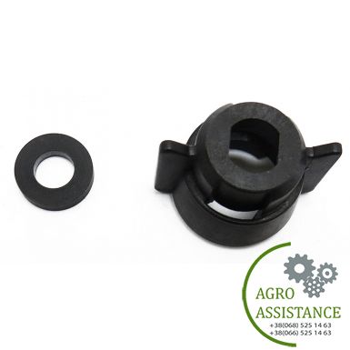 40290201 Гайка форсунки черная 10мм (Arag, Италия) | Agro Assistance