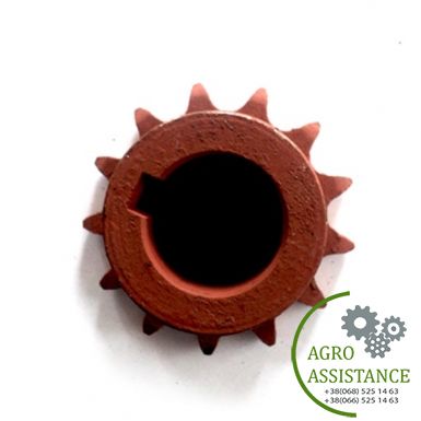 КТУ 00.664 Звездочка вала №6 привода (z=12, t=19.05, d=35мм) КТУ-10 |Agro Assistance | Agro Assistance