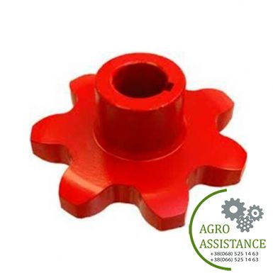 87691619 Зірочка (Z = 7) елеватора колос. верх. (168683C1), 5088/7088 |Agro Assistance | Agro Assistance