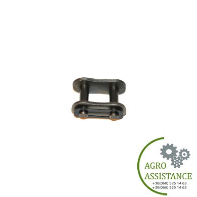 AgP-16A-1-CL Звено (AgP) цепи соеденительное (10080-1,шаг=25,4мм) (V88160,80288063,288063) 16A-1-CL |Agro Assistance