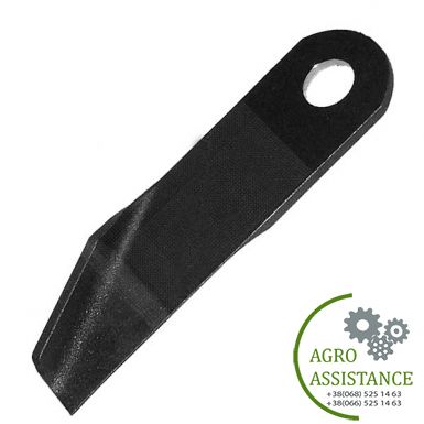 87384918 Нож измельчителя изогнутый, CR9080/CX8080 |Agro Assistance | Agro Assistance