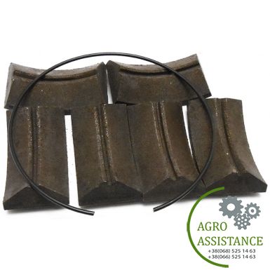 667329.0-AS Накладка фрикційна (к-т 6 сегментів) Claas |Agro Assistance | Agro Assistance