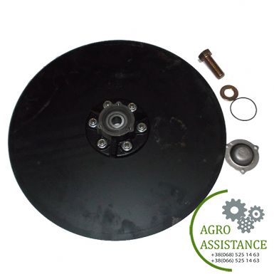 221-551S Диск сошника в зборі 381x4 з посиленою маточиною (221-978A), GP | AgroAssistance