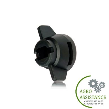 090.078.56.00.40.1 Гайка форсунки SW8/10мм Hardi (черная) (Lechler, Германия) | Agro Assistance