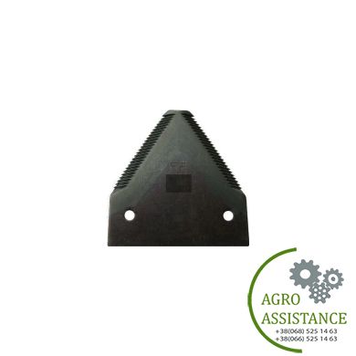 86616691 Сегмент ножа жатки одинарный CNH |Agro Assistance