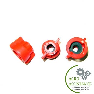 Y825.3C0.00.00.00.0 Гайка форсунки Bertoud (красная) (Lechler, Германия) | Agro Assistance