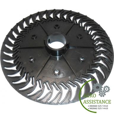 1541560C1CNH Диск вентилятора очистки правый, 2166/2388 |Agro Assistance | Agro Assistance
