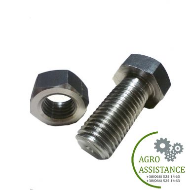 М14х1,5 Болт диска колеса с гайкой КТУ-10 |Agro Assistance | Agro Assistance