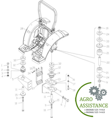 Грязезащитные крылья YTO-X804