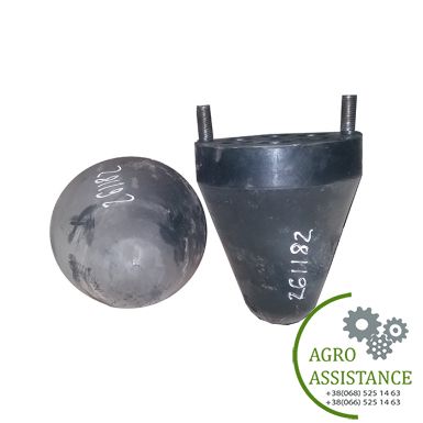 302-710-000006 (62N-0000001) Подушка рессоры прицепа TO-26 |Agro Assistance | Agro Assistance