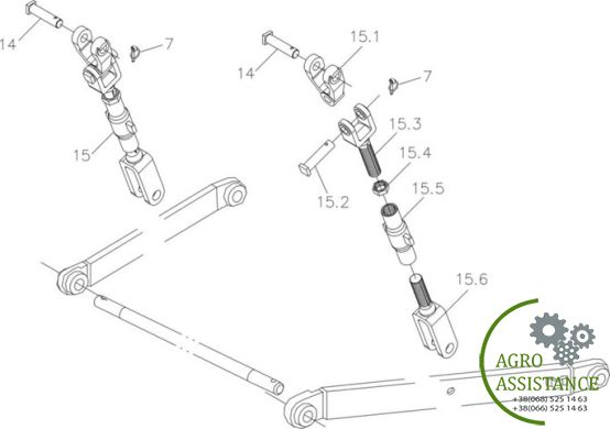 Механизм Подвески YTO X804