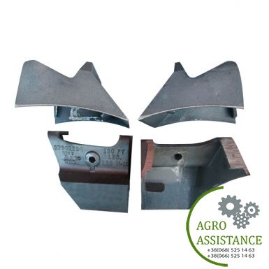 87602594CNH Бич ротора прямой, 5088/9010 |Agro Assistance | Agro Assistance