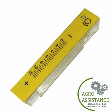 AH141030 Шкала регулировки подбарабанья (AH124472), JD9500 |Agro Assistance | Agro Assistance