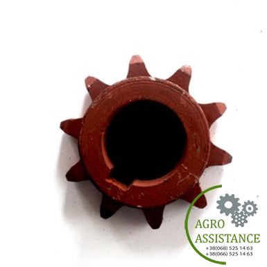 КТУ 0008а Звездочка вала №5 (z=10, t=25.4, d=35мм) КТУ-10 |Agro Assistance | Agro Assistance