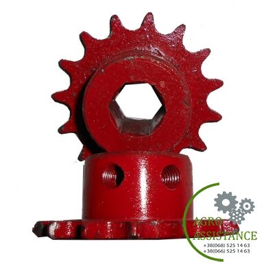 СТ6.05.012 Звездочка привода секции (Z=15-шестигранник) СТВ-8|AgroAssistance