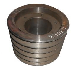 МР-2,7.02.014 Шкив мульчирователя (Днар=210мм, Двнут=100мм, 5 руч., под муфту обгонную) МР-2,7 "Уманьферммаш" |Agro Assistance