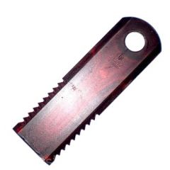 Z103205-RS Ніж подрібнювача рухливий зубчастий (51009 / Z100765 / Z75875 / 84068444), JD |Agro Assistance | Agro Assistance