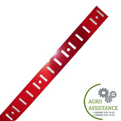 61806861 Планка нож противорежущий мульчирователя(1,6м) ИМТ618 (Сербия) |Agro Assistance