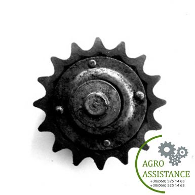 КТУ 00.1030-01 Звездочка натяжная (z=16, t=19.05) КТУ-10 |Agro Assistance | Agro Assistance
