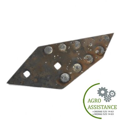 ПОН-3.04.015 Долото лемеха левого ПОН-3 "Уманьферммаш" |Agro Assistance