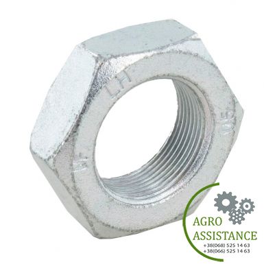 3030995(Lemken) Гайка оси диска Рубин 6-ти гран. M30x1,5-(ЛЕВАЯ)LH DI439-05 Zn | Agro Assistance