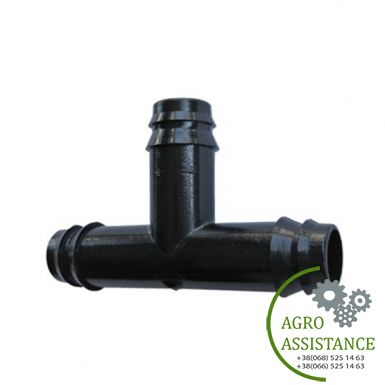 1302040 Тройник соединительниый под шланг G1'хG1хG1 (Италия) | Agro Assistance