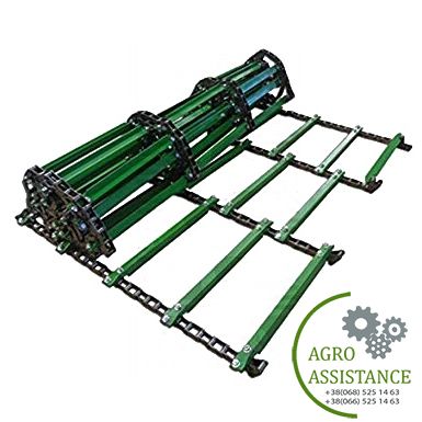 AZ102572JD Транспортер похилої кам (51планка, 4цепі) (AZ49434 / AZ63334 / AZ100570), JD9680WTS / T670 / W660 / 18AP009814 |Agro Assistance | Agro Assistance