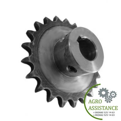 WN-AH121046 Зірочка z = 22, t = 15,875 (привід шнека недомолоту), JD9500 / 9600 |Agro Assistance | Agro Assistance