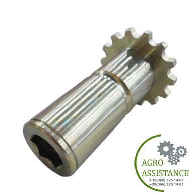 AN102382JD Вал-зірочка варіатора похилої камери, JD |Agro Assistance | Agro Assistance