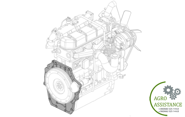 Переходная плита маховика YTO-X804
