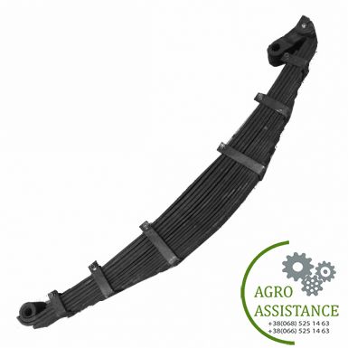 887А-2902012 Рессора прицепа (с 2-мя ушами) 2ПТС-4, КТУ-10 (пр-во Украина) |Agro Assistance | Agro Assistance