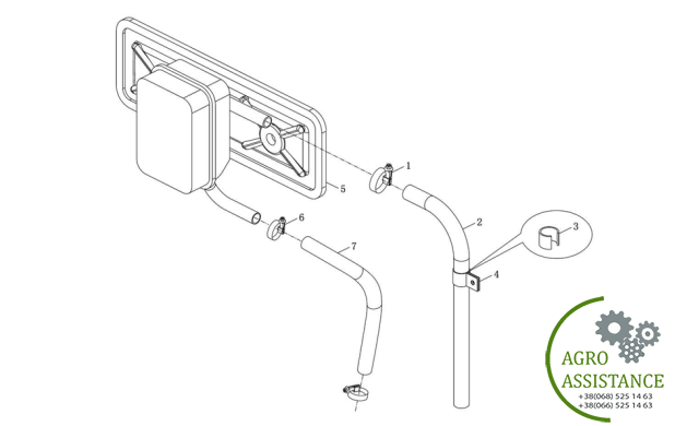 Вентиляция картера YTO-X804